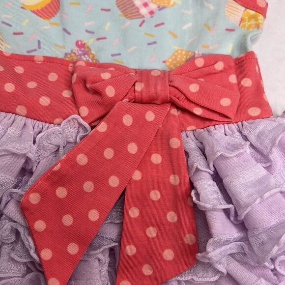 Matilda Jane let’s eat cake ruffle skirt dress size 2T EUC - Picture 5 of 13